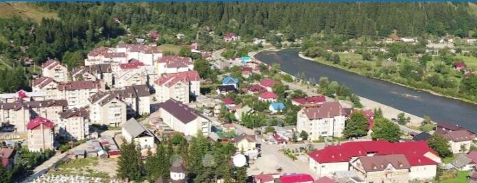 orașul Broșteni, sursă foto Primăria Broșteni