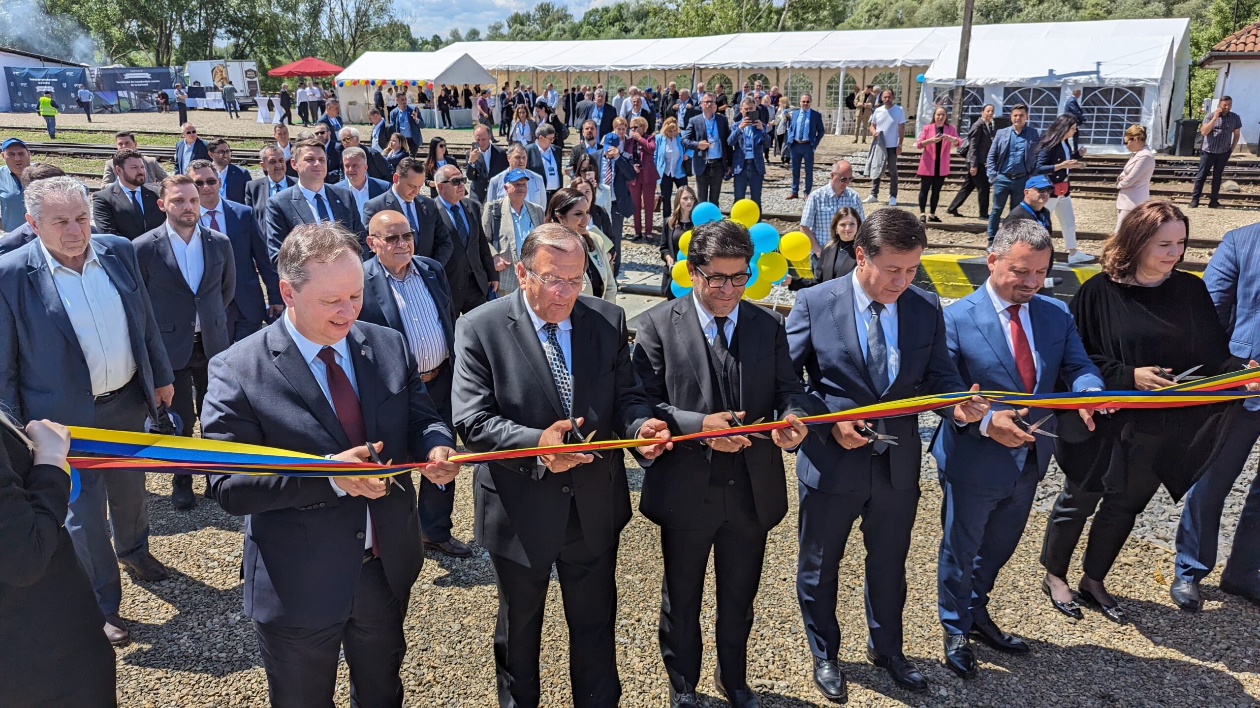 La Dornești a fost inaugurat cel mai mare terminal de transbordare a produselor agricole din Europa