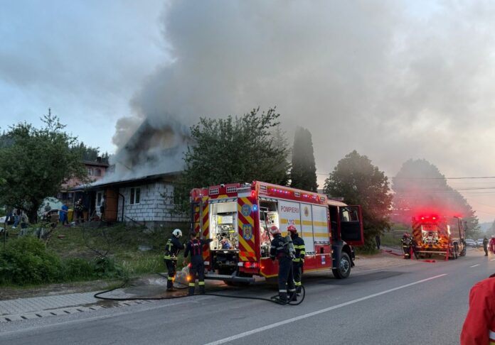 incendiu Vatra Dornei