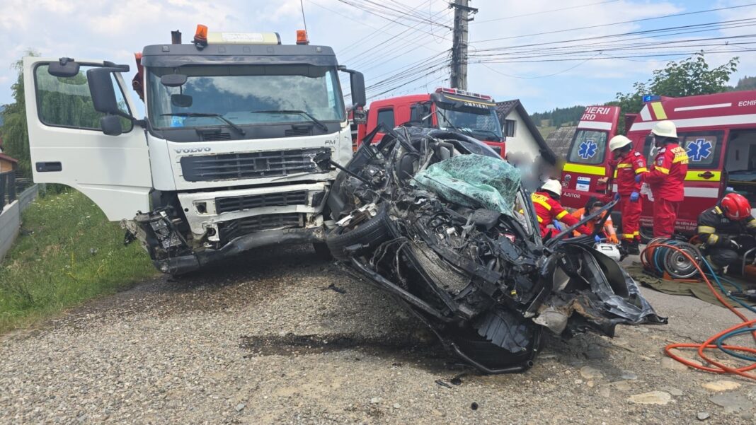 accident rutier Frasin