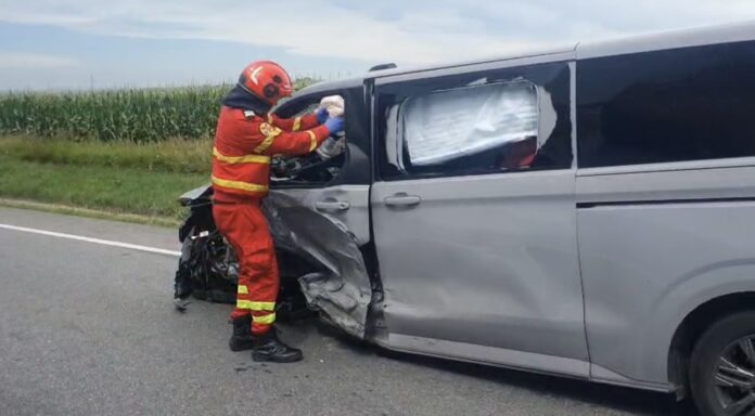 accident rutier Șcheia