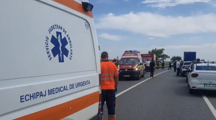 accident rutier Șcheia