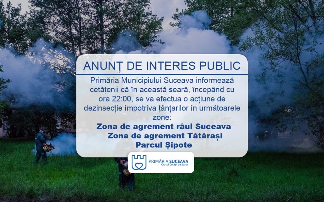 dezinsecție țânțari