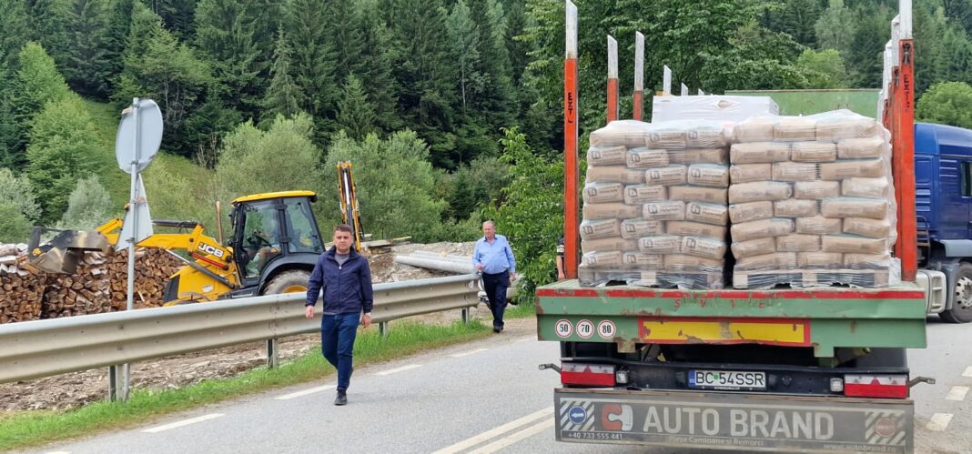convoi umanitar Broșteni