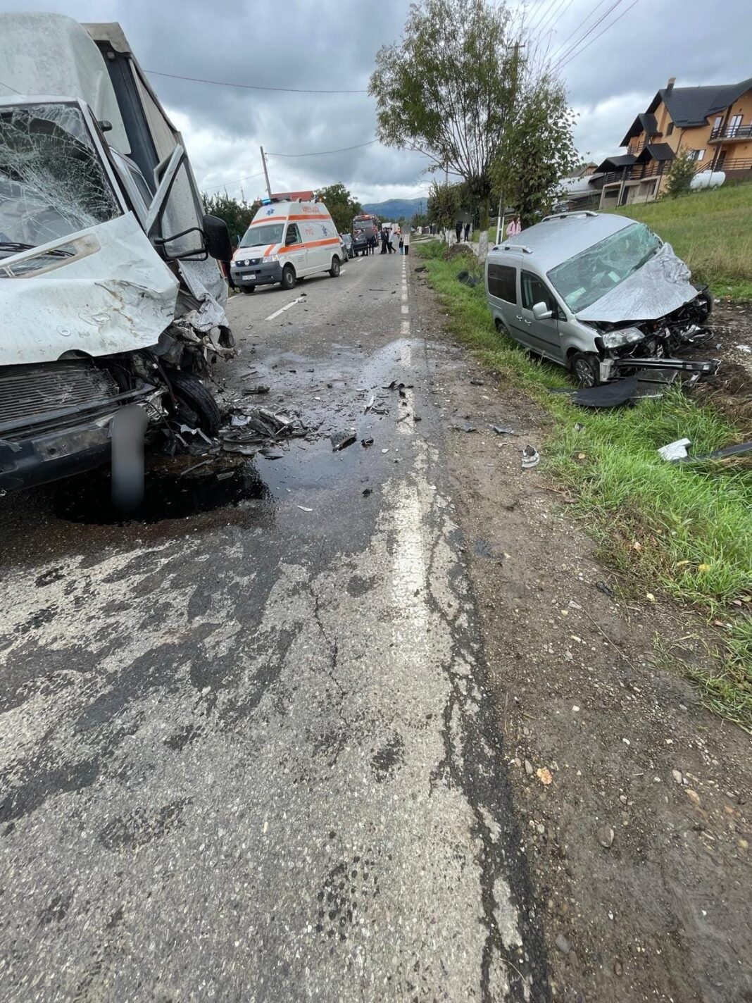 accident rutier Arbore