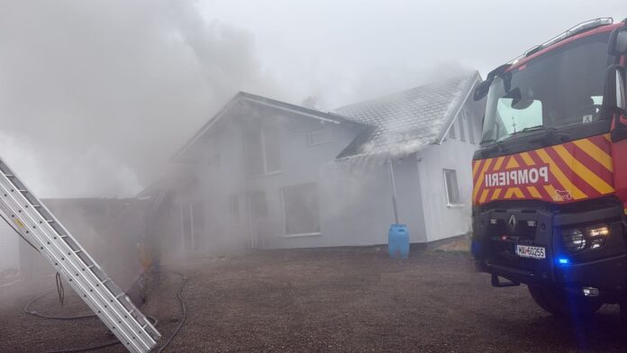 incendiu gospodărie Mereni