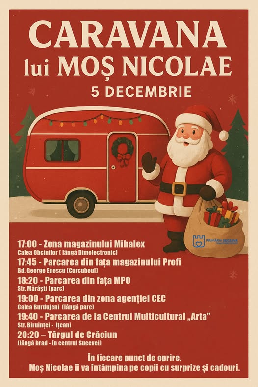 Caravana lui Mos Nicolae