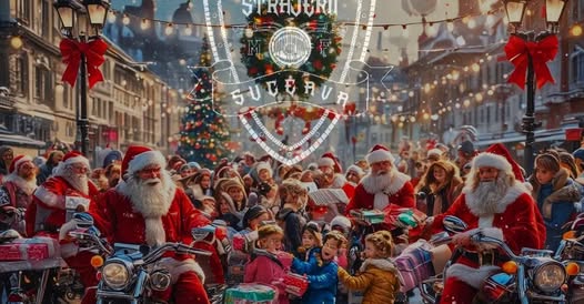 Mos Craciun pe doua roti