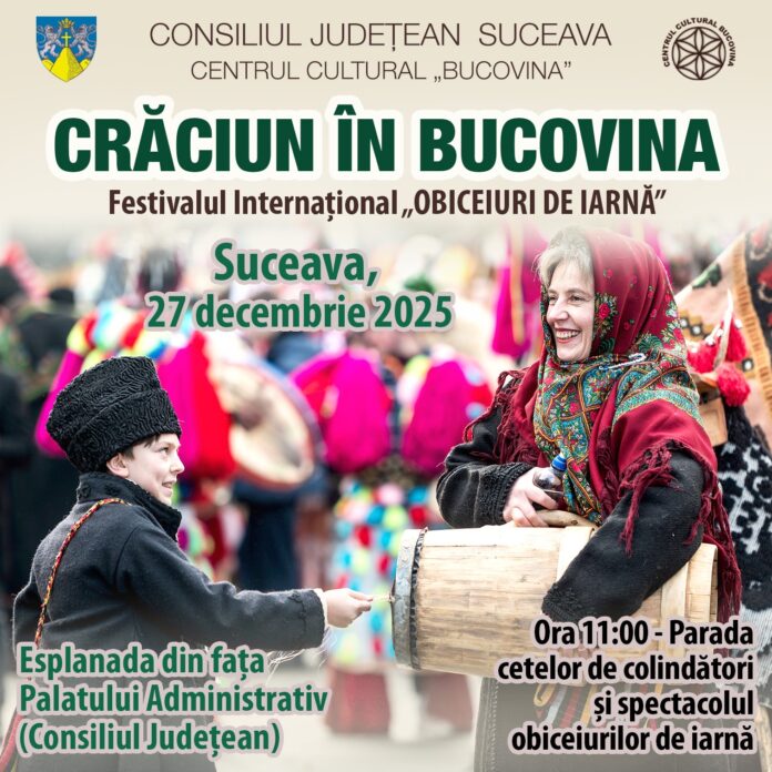 program Crăciun în Bucovina