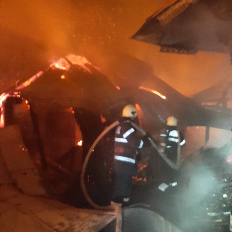 incendiu Bălcăuți